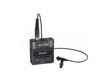 Digitální diktafon s drátovým mikrofonem Lavalier - Tascam DR-10L