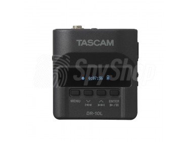 Digitální diktafon s drátovým mikrofonem Lavalier - Tascam DR-10L