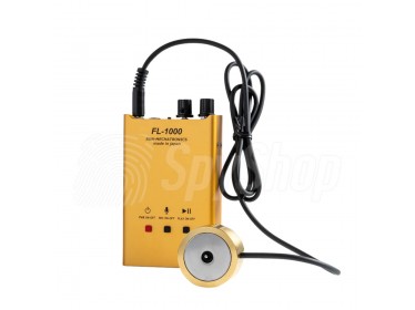Odposlech přes stěnu s bezjehlovým stetoskopem a 4GB paměti - FL1000