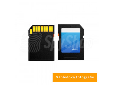 Operační mikro diktafon v paměťové kartě SD s bezdrátovým připojením Bluetooth - DVR-SD32