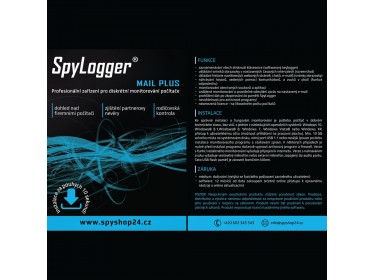 Keylogger - komplexní monitorování PC SpyLogger Mail Plus®