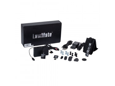 Špionážní kamera v knoflíku LawMate BU-18HD Neo s rekordérem PV500 Neo pro nenápadné nahrávání schůzek