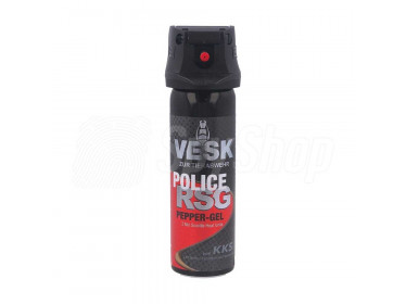 Policejní pepřový sprej gelový KKS Vesk RSG Police – daleký dosah