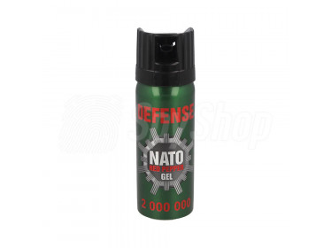 Gelový pepřový sprej NATO Defense pro účinné ochromení