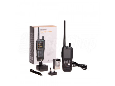 Ruční rádio skener Uniden SDS100E s frekvenčním rozsahem 25-1300 Mhz