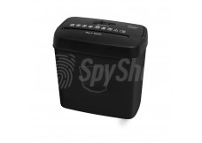 Špionážní diktafon DYK-N1 skryty ve skartovačce pro diskrétní záznam v kanceláří