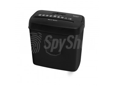 Špionážní diktafon DYK-N1 skryty ve skartovačce pro diskrétní záznam v kanceláří