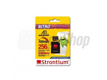 Paměťová karta Strontium microSDHC 256GB Nitro A1