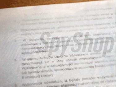 X-ray Spy Spray pro sledování obsahu uzavřené obálky