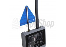 Detektor odposlechů a kamer JJN WAM-X10 –  snímač aktivity 0-14 GHz, 2G/3G/4G/5G, WiFi, Bluetooth