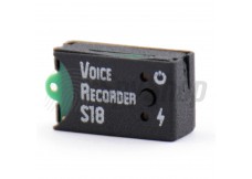 Profesionální mikro-diktafon Soroka S18E s detekcí zvuku a šifrováním hlasových záznamů
