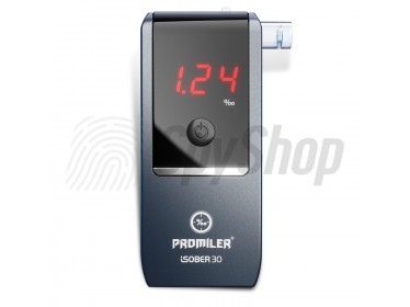 Alkohol tester Promiler iSober 30 s platinovým elektromechanickým senzorem a funkcí pasivního měření