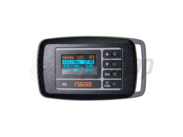 Detektor GPS lokátorů, odposlechů a kamer iDet Raksa-121 LTE s funkci rozpoznávání signálu 4G/LTE