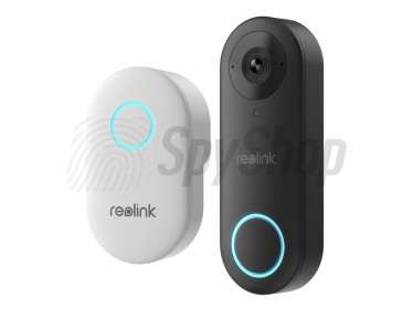 Video zvonek Reolink s WiFi, IR, vestavěným mikrofonem a 3 režimy alarmů pro nepřetržité sledování prostoru před dveřmi