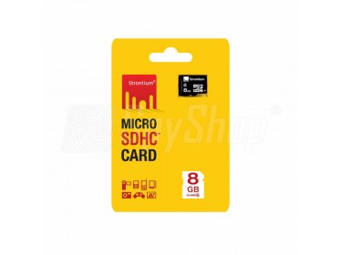 Paměťová microSDHC karta 8GB Strontium 