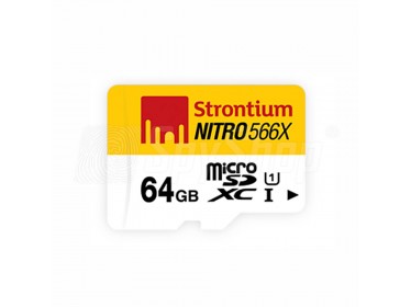 Paměťová microSDHC karta 64GB Strontium