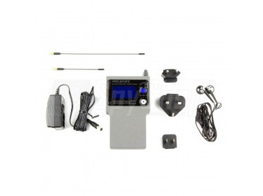 Detektor odposlechu PRO-M10FX – multifunkční detektor rádiových, GSM odposlechů a GPS lokátorů