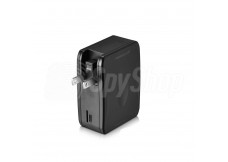 Spy kamera v síťové nabíječce USB s nočním viděním AC-T35