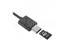 Diktafon odposlech v USB kabelu MVR-450 s neomezenou dobou nahrávání