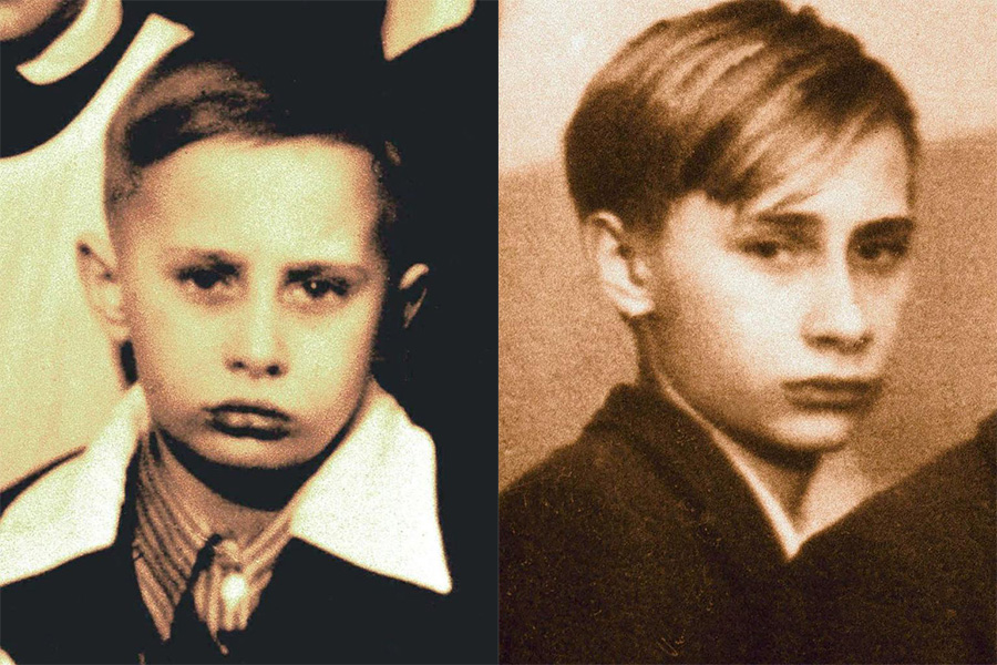 Fotky Vladimíra Putina z dětství a puberty
