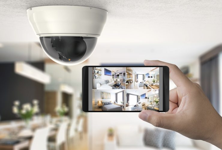 kamera do bytu s možností online sledování