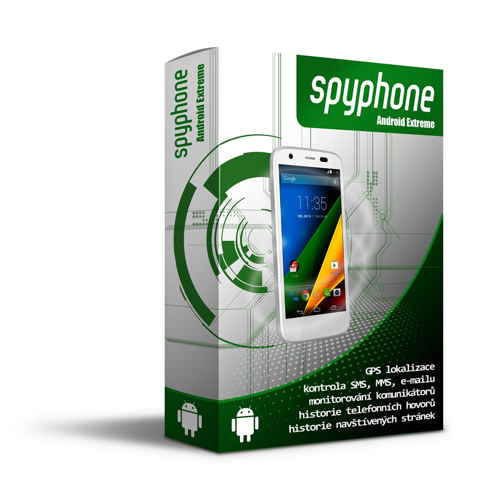Program na odposlech mobilu SpyPhone Android Extreme Lite