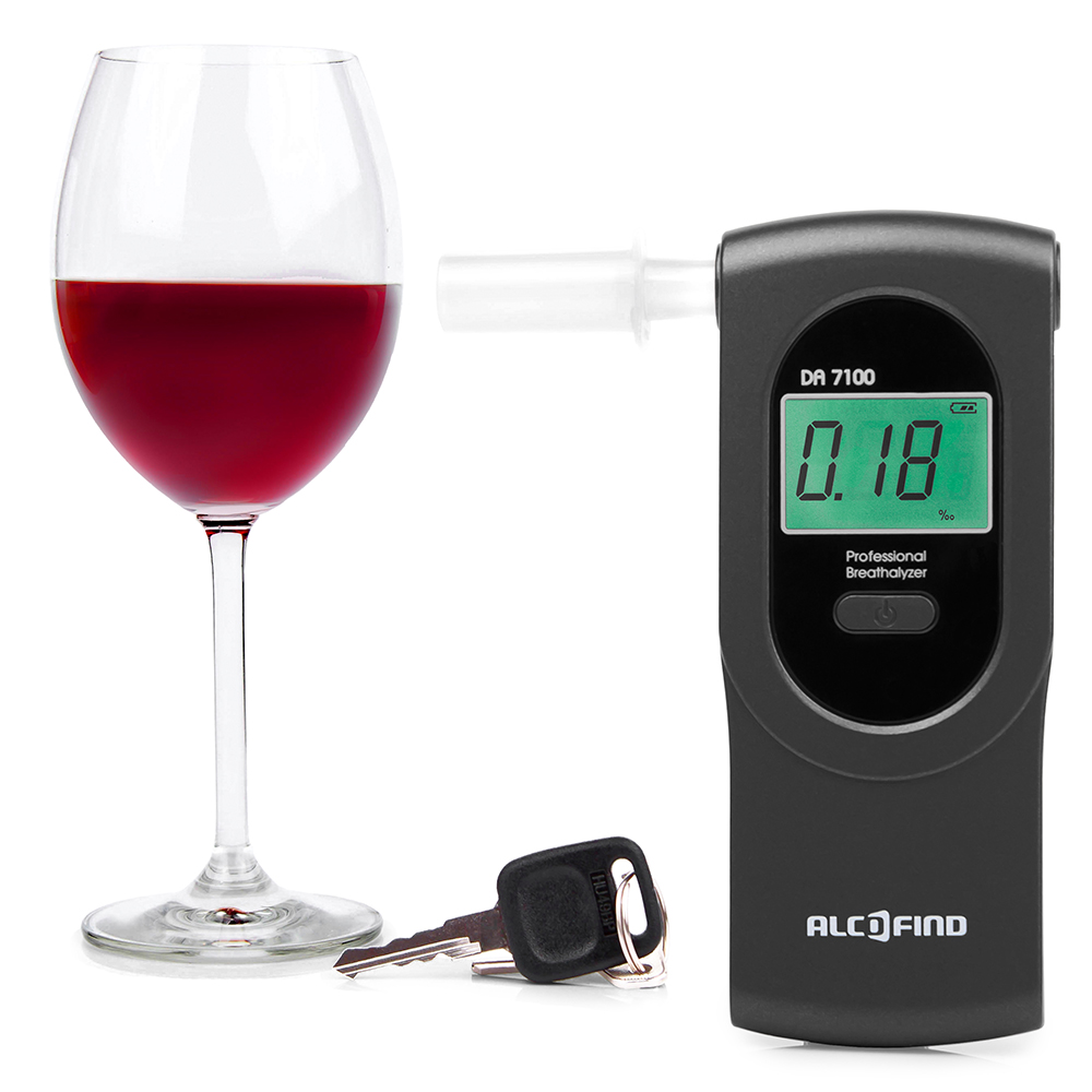 Alkohol tester a víno
