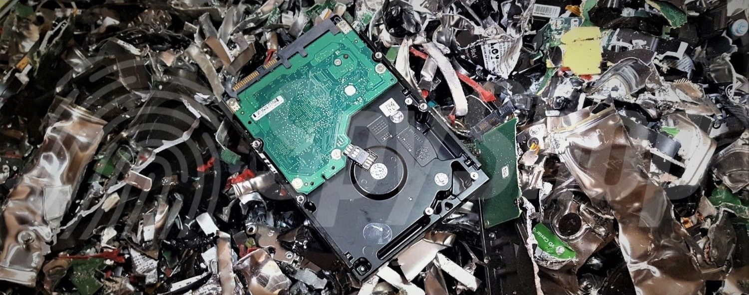 zničené disky a datová media