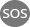Pouzdro - velké tlačítko SOS