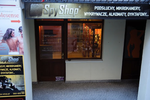 Vstup do prodejny v Krakově